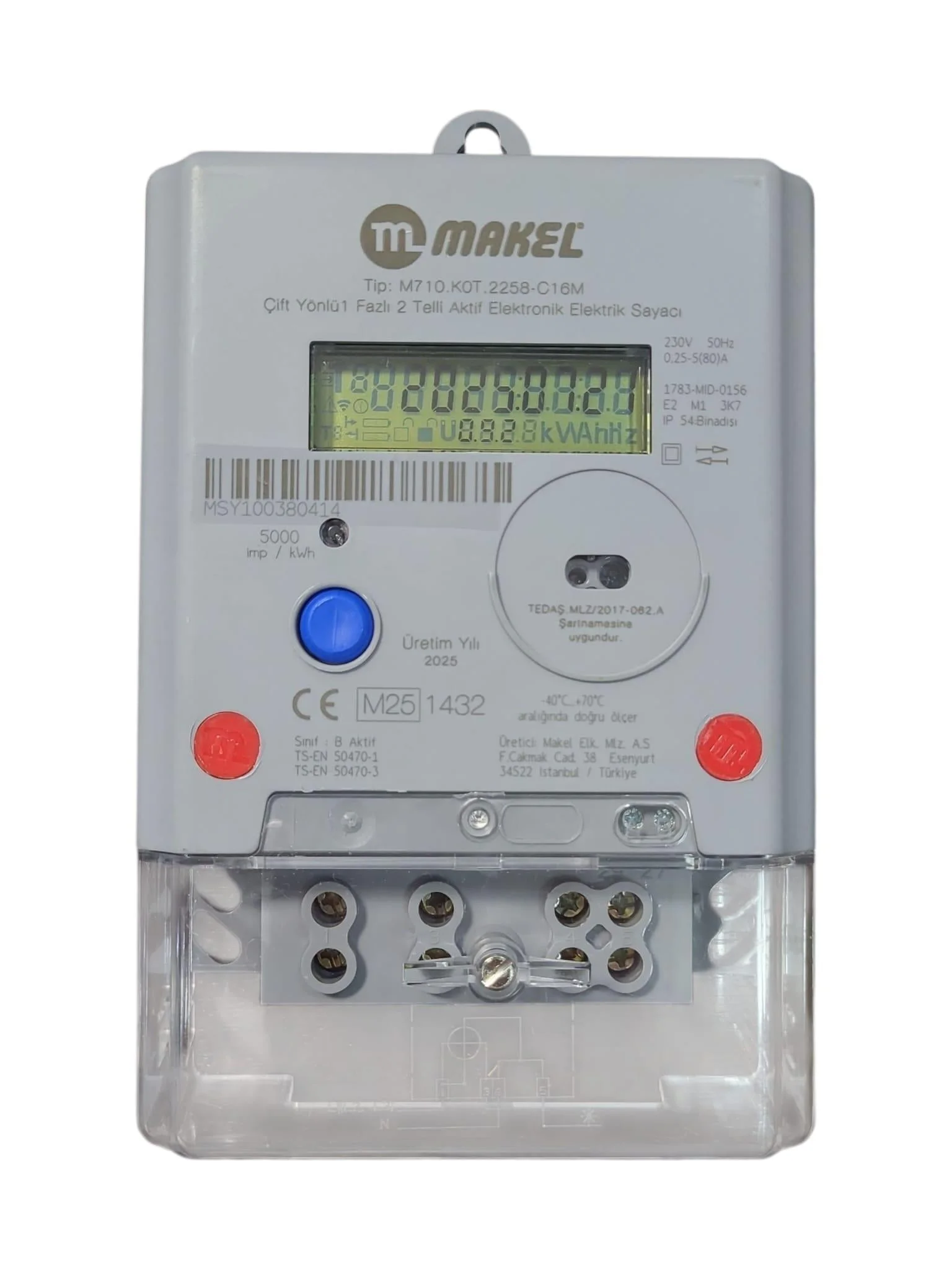 MAKEL ELEKTİRİK SAYACI